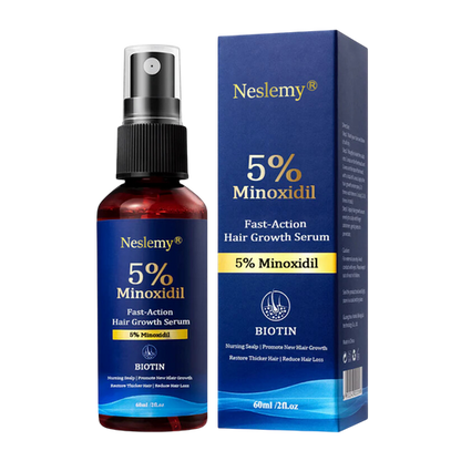 Neslemy® Maximum Strength 5% Minoxidil Fast-Action Hair Growth Serum