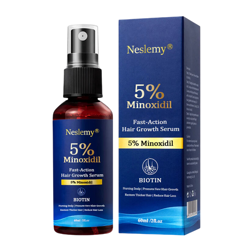 Neslemy® Maximum Strength 5% Minoxidil Fast-Action Hair Growth Serum