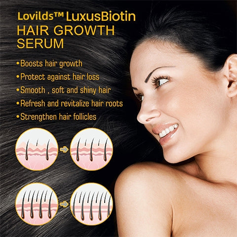 （🔥LAST DAY SALE-50% OFF)  Lovilds™ Biotin Premium Hair Growth Serum✨