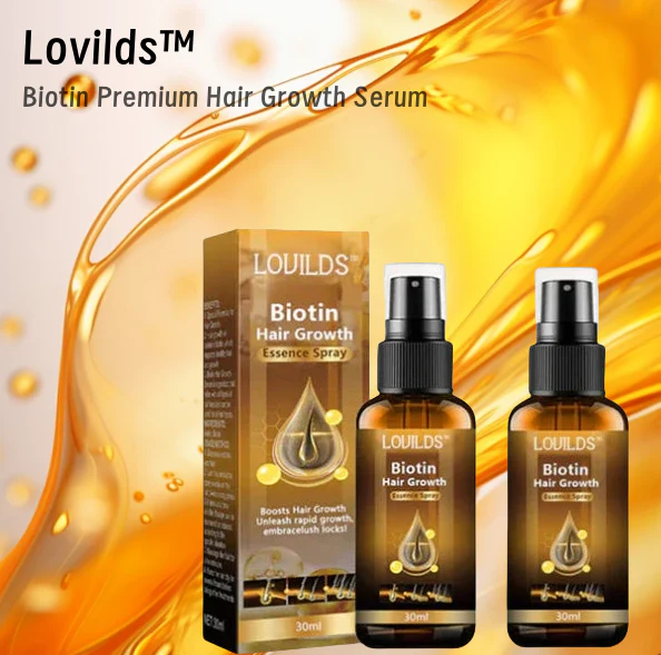 （🔥LAST DAY SALE-50% OFF)  Lovilds™ Biotin Premium Hair Growth Serum✨