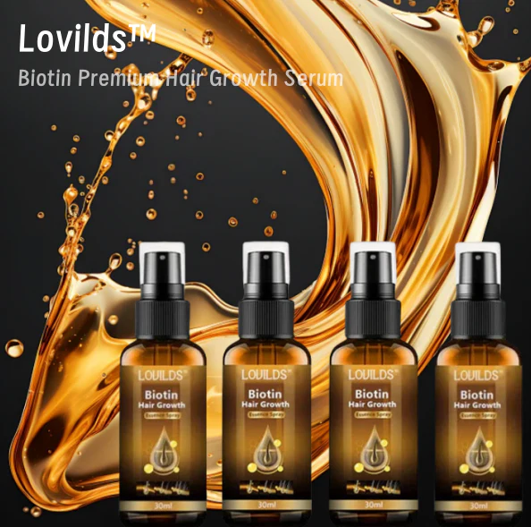 （🔥LAST DAY SALE-50% OFF)  Lovilds™ Biotin Premium Hair Growth Serum✨