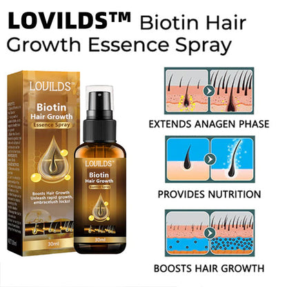 （🔥LAST DAY SALE-50% OFF)  Lovilds™ Biotin Premium Hair Growth Serum✨