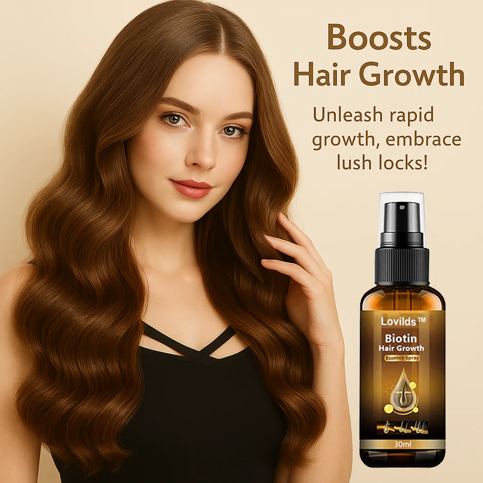 （🔥LAST DAY SALE-50% OFF)  Lovilds™ Biotin Premium Hair Growth Serum✨