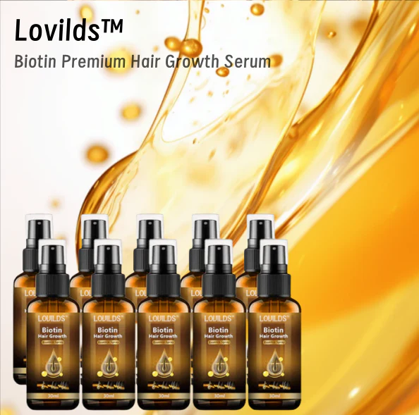 （🔥LAST DAY SALE-50% OFF)  Lovilds™ Biotin Premium Hair Growth Serum✨