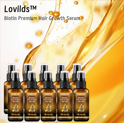 （🔥LAST DAY SALE-50% OFF)  Lovilds™ Biotin Premium Hair Growth Serum✨