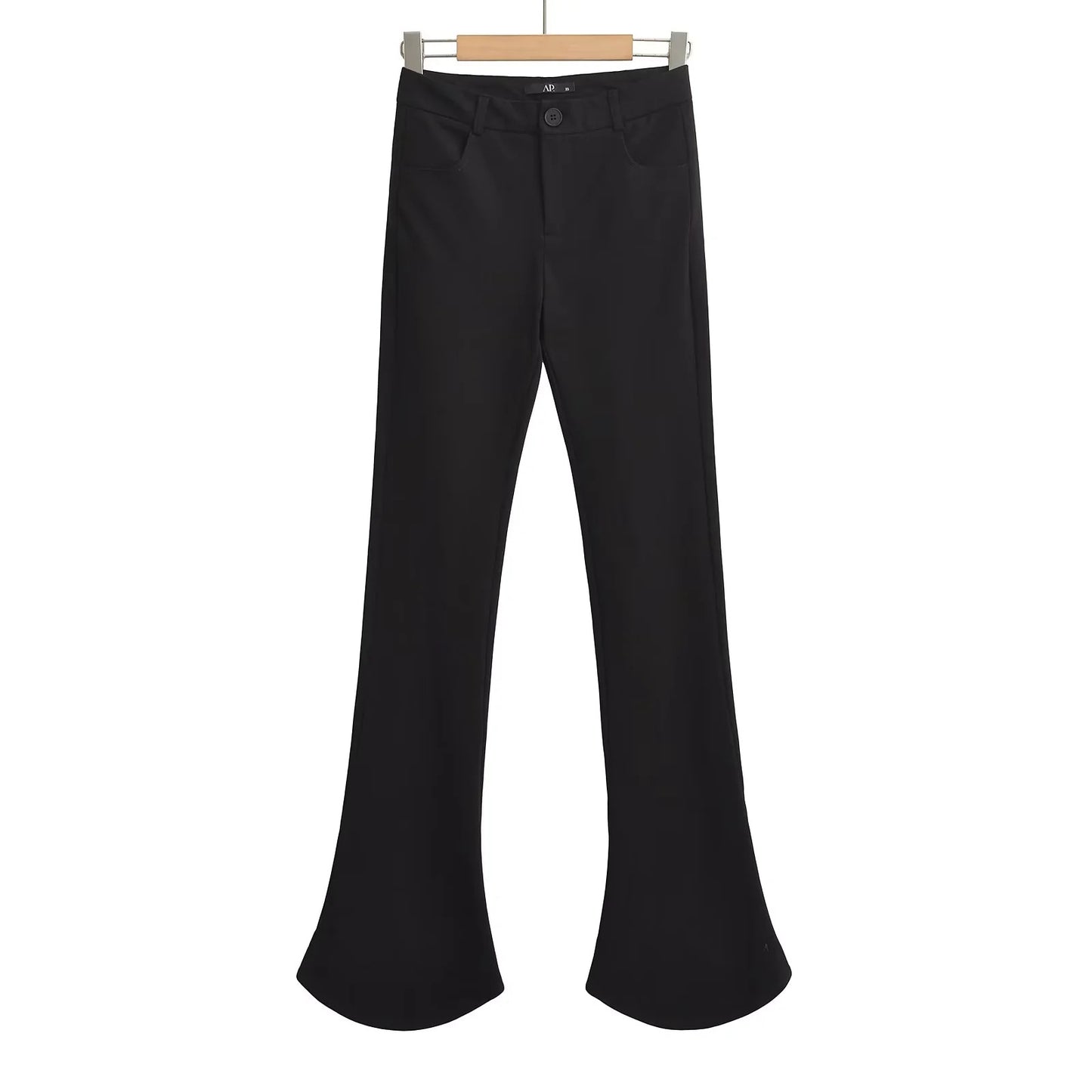 Low waisted suit with horseshoe pants for women